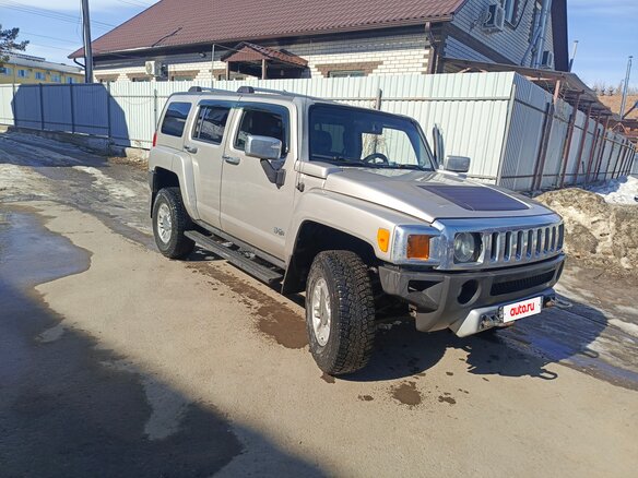 2008 Hummer H3, серебристый, 1800000 рублей - вид 4