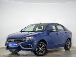 2016 Lada (ВАЗ) Vesta I, синий, 649000 рублей, вид 3