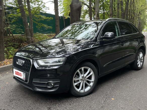 2011 Audi Q3 I (8U), чёрный, 1400000 рублей