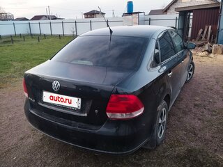 2012 Volkswagen Polo V, чёрный, 750000 рублей, вид 4