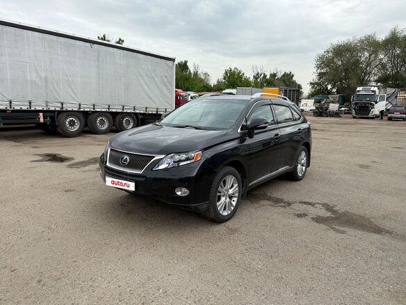 2009 Lexus RX 450h III, чёрный, 1950000 рублей