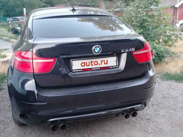2008 BMW X6 50i 6-speed I (E71), чёрный, 1800000 рублей - вид 1