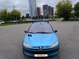2002 Peugeot 206, голубой, 235000 рублей, вид 1