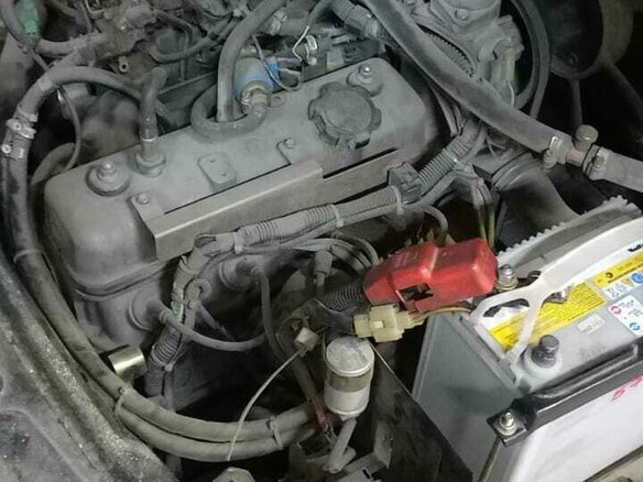 1998 Toyota 6F, красный, 980000 рублей - вид 3