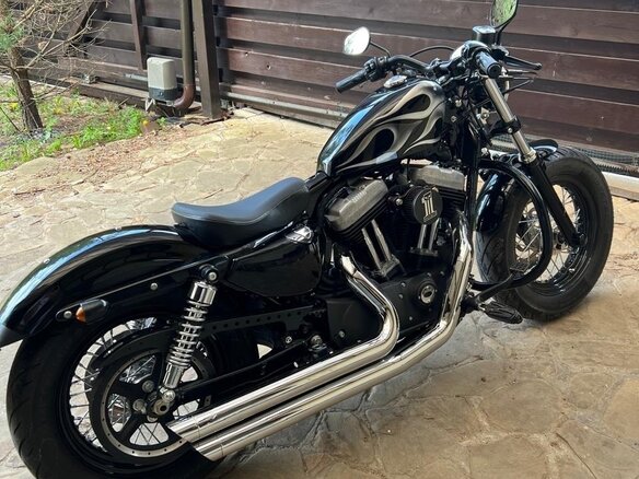 2013 Harley-Davidson Sportster 1200, чёрный, 950000 рублей
