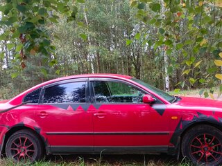 1998 Volkswagen Passat B5, красный, 230000 рублей, вид 4