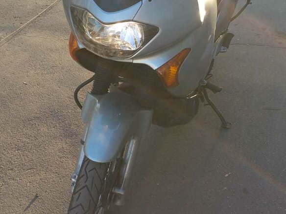 2004 Honda XL650V Transalp, серебристый - вид 7