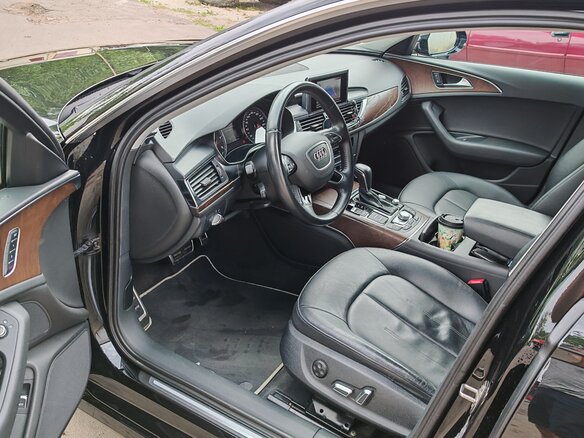 2016 Audi A6 IV (C7) Рестайлинг, чёрный, 2800000 рублей - вид 7