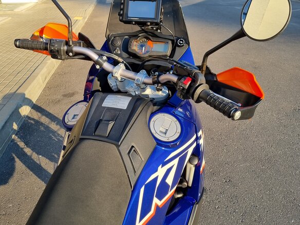 2012 KTM 990 Adventure, синий, 1219040 рублей - вид 15