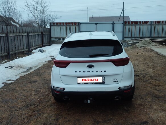 2021 Kia Sportage IV Рестайлинг, белый, 3150000 рублей - вид 6