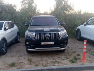 2017 Toyota Land Cruiser Prado 150 Series Рестайлинг 2, чёрный, 3750000 рублей, вид 2