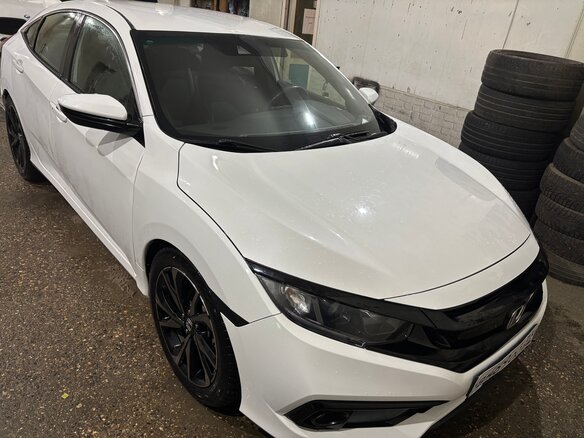 2020 Honda Civic X, белый - вид 5