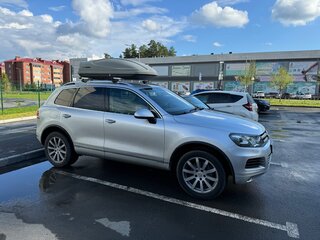 2011 Volkswagen Touareg II, серый, 2200000 рублей, вид 1