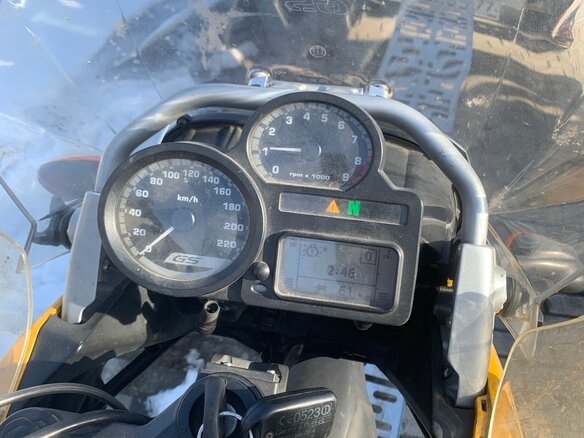 2005 BMW R 1200 GS, жёлтый, 560000 рублей - вид 6