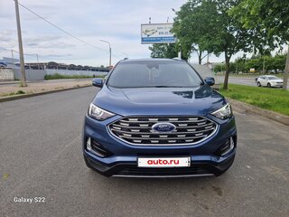 2019 Ford Edge II Рестайлинг, синий, 2700000 рублей, вид 1