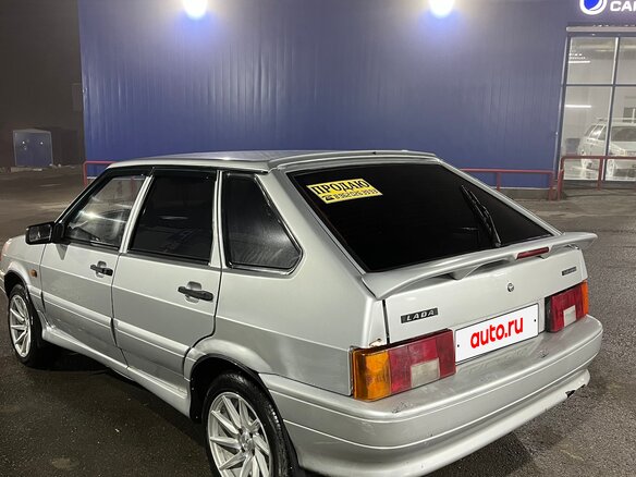 2007 Lada (ВАЗ) 2114, серебристый, 210000 рублей - вид 3