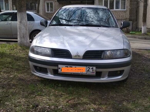 2003 Mitsubishi Carisma I Рестайлинг, серебристый