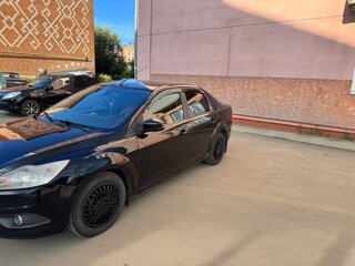 2008 Ford Focus II Рестайлинг, чёрный, 430000 рублей, вид 4