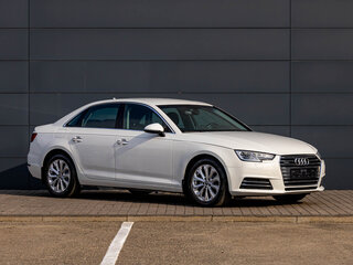 2016 Audi A4 V (B9), белый, 1995000 рублей, вид 3