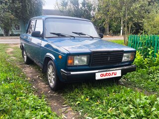 2008 Lada (ВАЗ) 2107, синий, 100000 рублей, вид 1