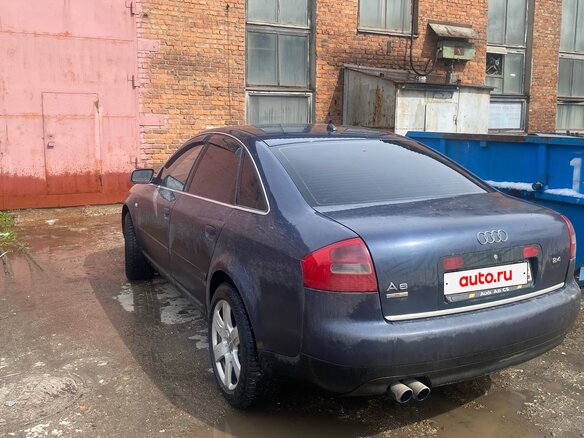 2002 Audi A6 II (C5) Рестайлинг, синий, 450000 рублей - вид 5