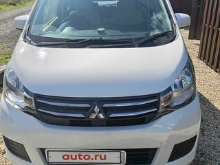 2016 Mitsubishi eK Wagon III Рестайлинг, белый, 737000 рублей, вид 1