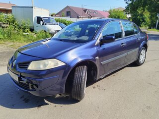 2007 Renault Megane II Рестайлинг, синий, 350000 рублей, вид 1
