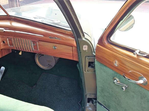 1950 DeSoto Custom II, зелёный - вид 10