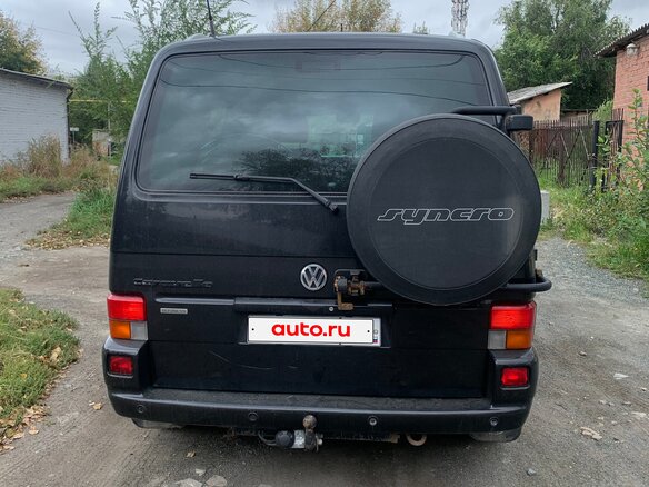 2003 Volkswagen Caravelle T4, чёрный, 1100000 рублей - вид 2