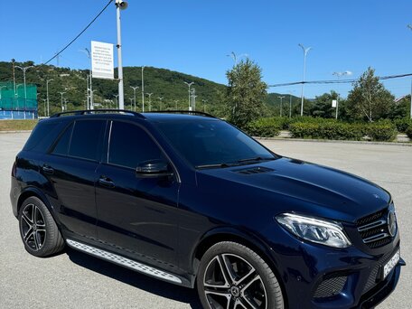 2015 Mercedes-Benz GLE 400 I (W166), синий, 3600000 рублей, вид 1