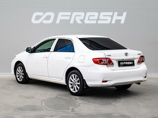 2013 Toyota Corolla X (E140, E150) Рестайлинг, белый, 1170000 рублей, вид 2