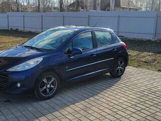 2010 Peugeot 207 I Рестайлинг, синий, 360000 рублей, вид 2