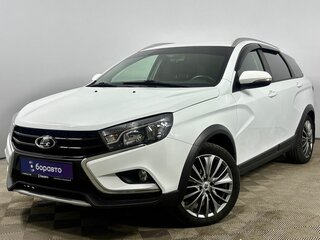 2018 Lada (ВАЗ) Vesta SW Cross I, белый, 1195000 рублей, вид 1