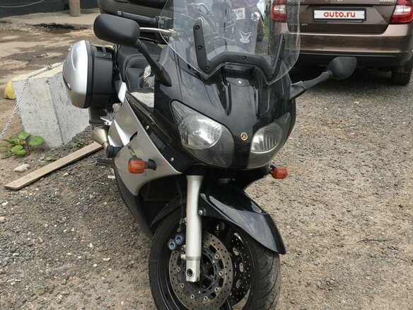 2001 Yamaha FJR1300, чёрный - вид 5