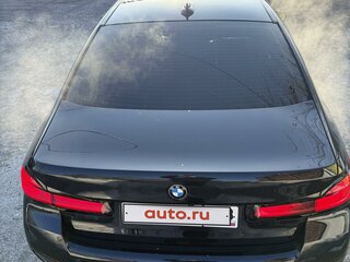 2022 BMW 5 серии 520i VII (G30/G31/G38) Рестайлинг, синий, 4500000 рублей, вид 2