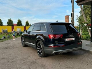 2017 Audi Q7 II (4M), синий, 4250000 рублей, вид 4