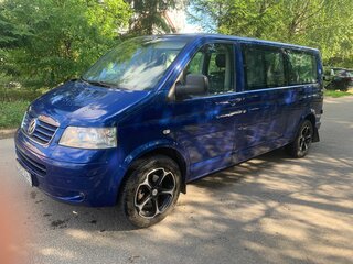 2008 Volkswagen Caravelle LWB Long T5, синий, 1790000 рублей, вид 1