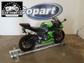 2013 Kawasaki ZX-6 Ninja, зелёный - вид 4