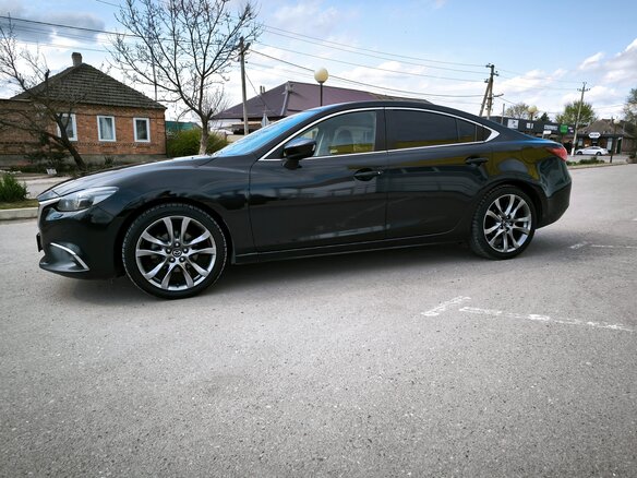 2015 Mazda 6 III (GJ) Рестайлинг, чёрный, 1790000 рублей - вид 9
