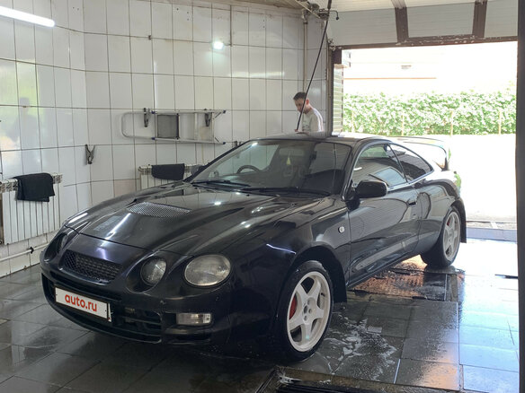 1994 Toyota Celica VI (T200), чёрный