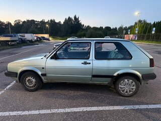 1991 Volkswagen Golf II, голубой, 75000 рублей, вид 3