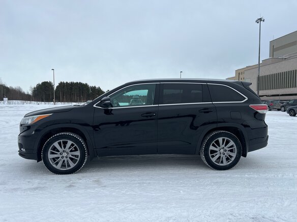 2013 Toyota Highlander III (XU50), чёрный, 3250000 рублей - вид 8