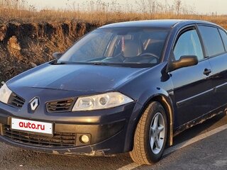 2007 Renault Megane II Рестайлинг, синий, 270000 рублей, вид 2