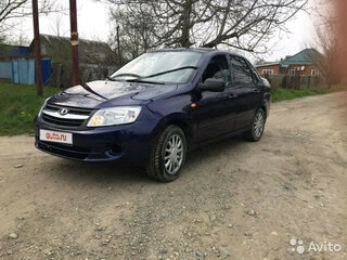 2012 Lada (ВАЗ) Granta I, синий, 390000 рублей, вид 1