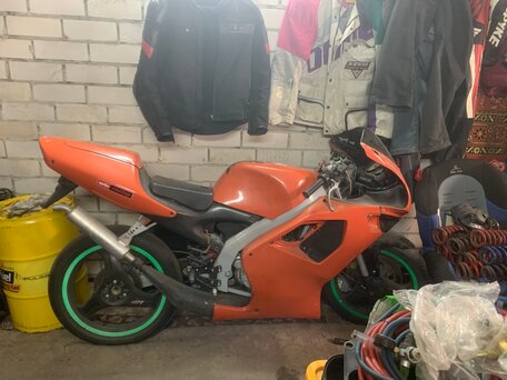 1998 Aprilia RS 50, оранжевый, 150000 рублей, вид 3