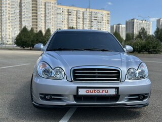 2007 Hyundai Sonata ТагАЗ IV (EF) Рестайлинг, серебристый, 640000 рублей, вид 4
