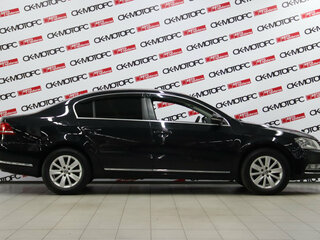 2012 Volkswagen Passat B7, чёрный, 860650 рублей, вид 3