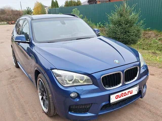 2014 BMW X1 20d I (E84) Рестайлинг, синий, 1900000 рублей, вид 4