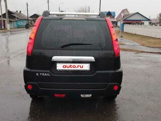 2007 Nissan X-Trail II, чёрный, 1180000 рублей, вид 3