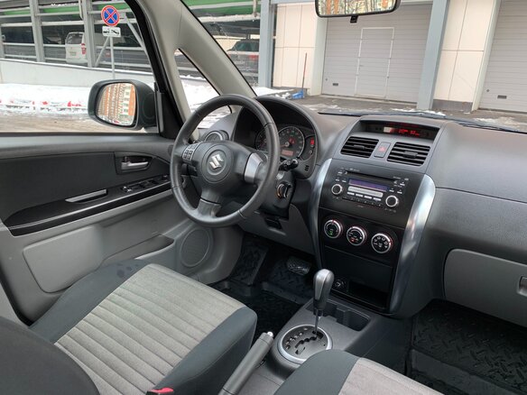 2010 Suzuki SX4 I (Classic) Рестайлинг, серый - вид 8